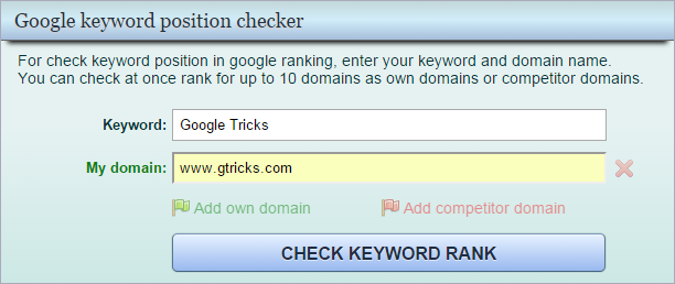 Cómo encontrar la posición de un sitio web en los resultados de búsqueda de Google