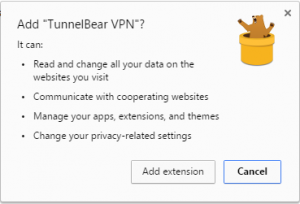 Безкоштовна служба VPN TunnelBear дає змогу переглядати веб-сторінки так, ніби ви перебуваєте в іншій країні