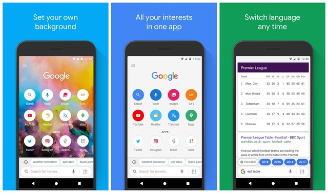 Google Go rakendused, mille saate installida ilma Oreo värskenduseta
