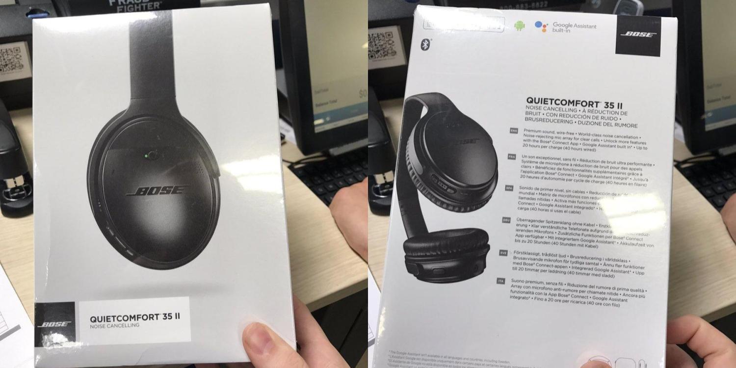 Витік! Навушники "Baywolf" від Google, Bose QuietComfort 35 II Spotted