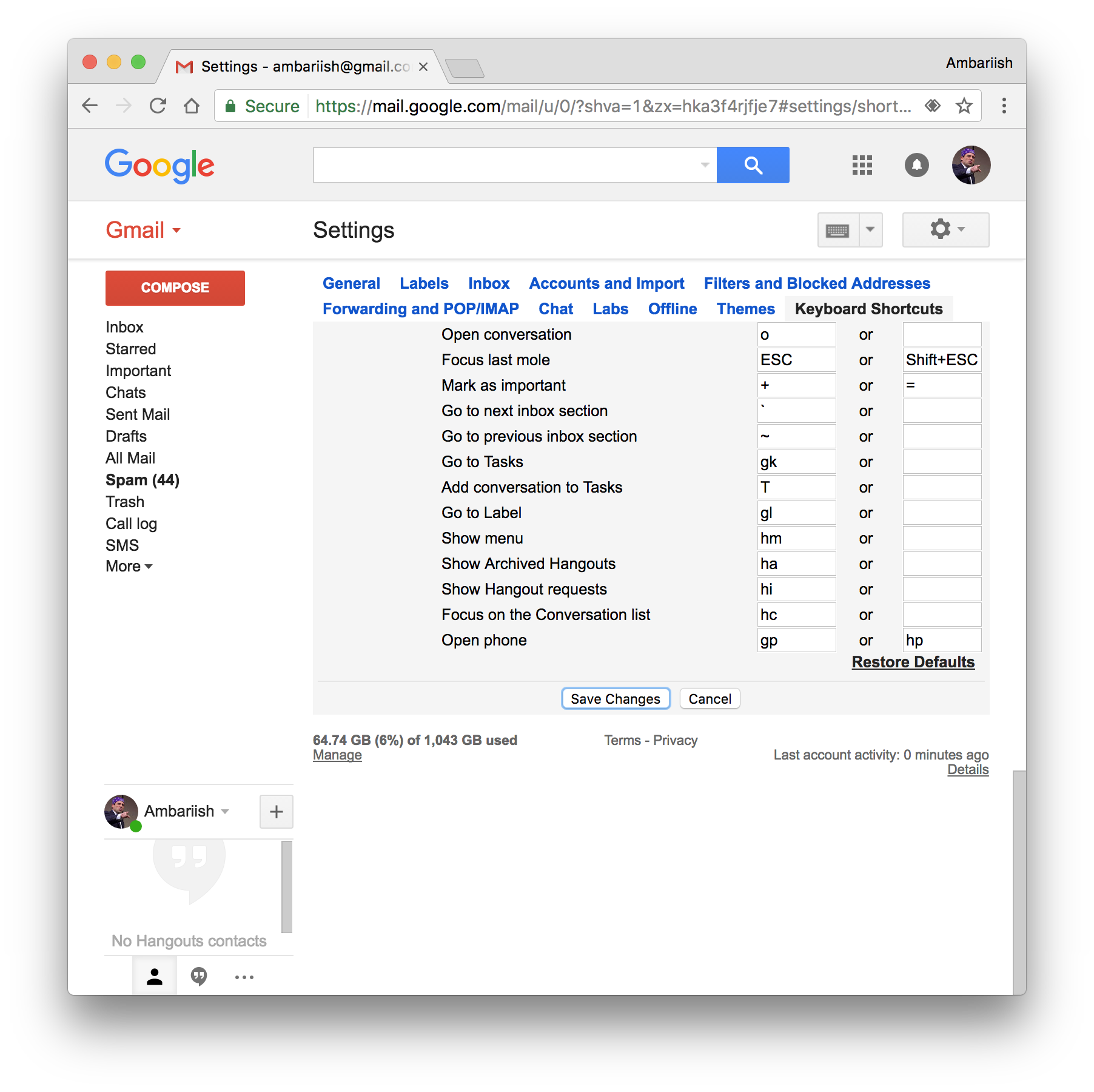 Gmail – juhtige Gmaili kohandatud klaviatuuri otseteede ja lihtsalt numbriklahvistiku abil